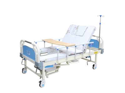 厂家供应单双摇病床ABS医疗床家用护理床医院病床护理侧翻身床图2