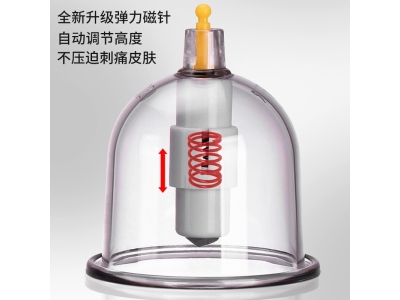 电动刮痧仪疏通经络拔罐真空抽气拔罐器中医美容院家用加厚拔罐器图3