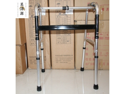 老年人防摔助步器 康复走路辅助行器 老年人全钢助行器厂家图5