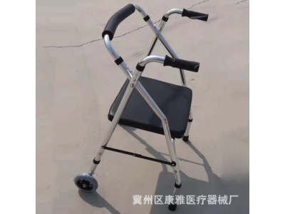 可定制残疾人老年人带轮带座椅助行器厂家 多规格老人拐杖图4