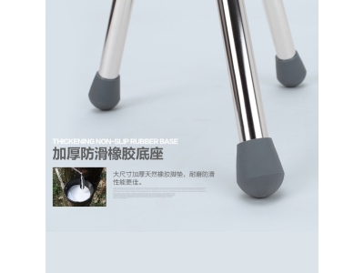 科列不锈钢拐杖手杖凳老人四脚凳子助行老年三脚带坐带凳拐杖拐棍图3