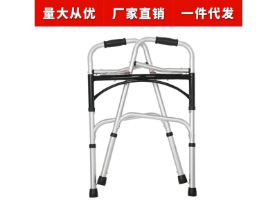 铝合金助行器拐杖老人助步医疗器械孕妇折叠康复带轮坐垫辅助器图4