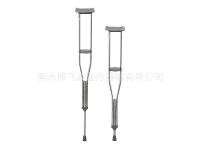 腋下拐杖不锈钢腋拐[软配件] 钢单升 双拐 医用拐杖 腋下拐仗图3