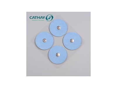 韩洁自粘理疗用电极/理疗电极片 CM50RB 圆形按扣式图3