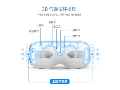 眼部按摩器音乐眼部按摩仪发热振动美眼仪电动护眼仪按摩眼罩图2