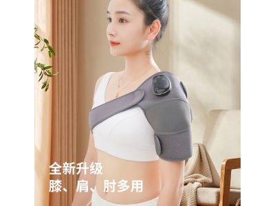 自发热电加热腰部腿部按摩仪保暖老寒腿膝盖关节热敷疼痛理疗神器图2