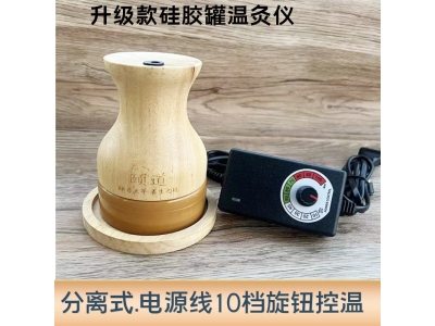 颐道硅胶罐温灸仪经络能量汉灸仪电热灸刮痧器正阳通温灸罐图5