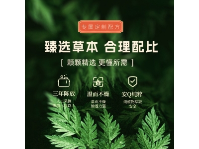 艾草艾灸家用抖音代发 艾灸贴生产厂家批发生姜发热贴一件代发图2
