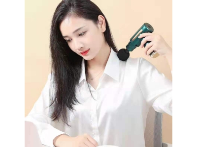 迷你筋膜枪进步按摩仪电动全身震动腿部腰部肌肉放松筋膜枪图2