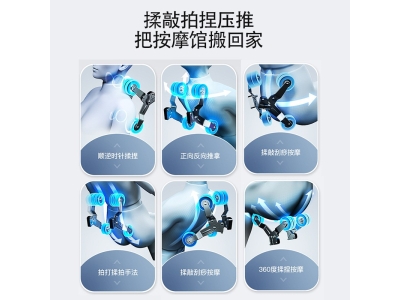 家用豪华SL机械手太空舱颈椎老人沙发智能零重力多功能电动按摩椅图2