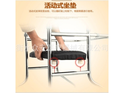 老人助行器中风偏瘫训练器材下肢训练站立架图3