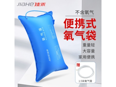 家用氧气袋氧气包家用便携式吸氧孕妇老人氧气包枕头急救42L图2