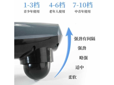 新款按摩棒颈椎背部全身按摩电动捶打震动手持按摩棒批发一件代发图1